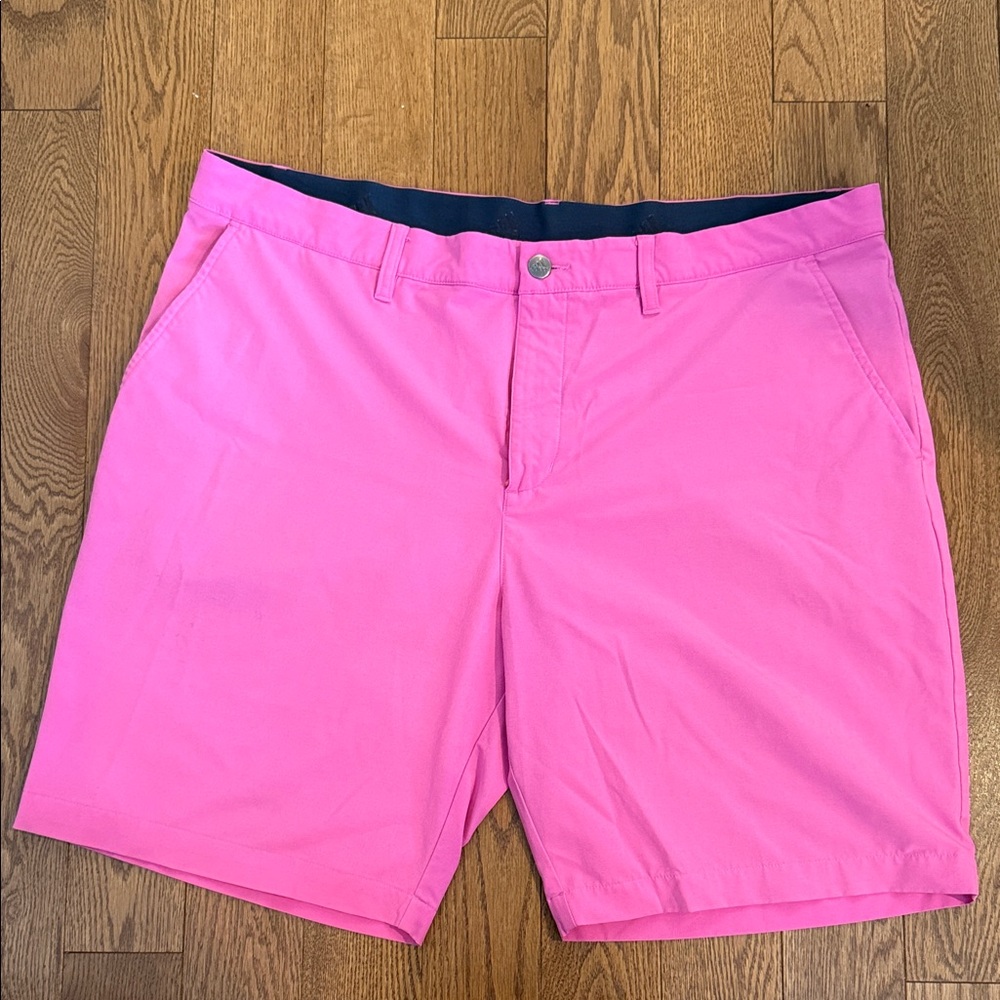 Adidas Men's Vibrant Pink Golf Shorts | size 38 | like new | smoke free home